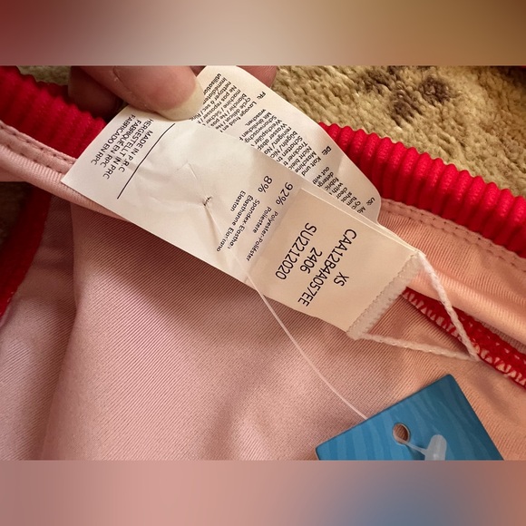 Cupshe Sensorial Spring Cut-Out Bikini Top & V-Waist Bottoms Set NWT - Picture 5 of 16